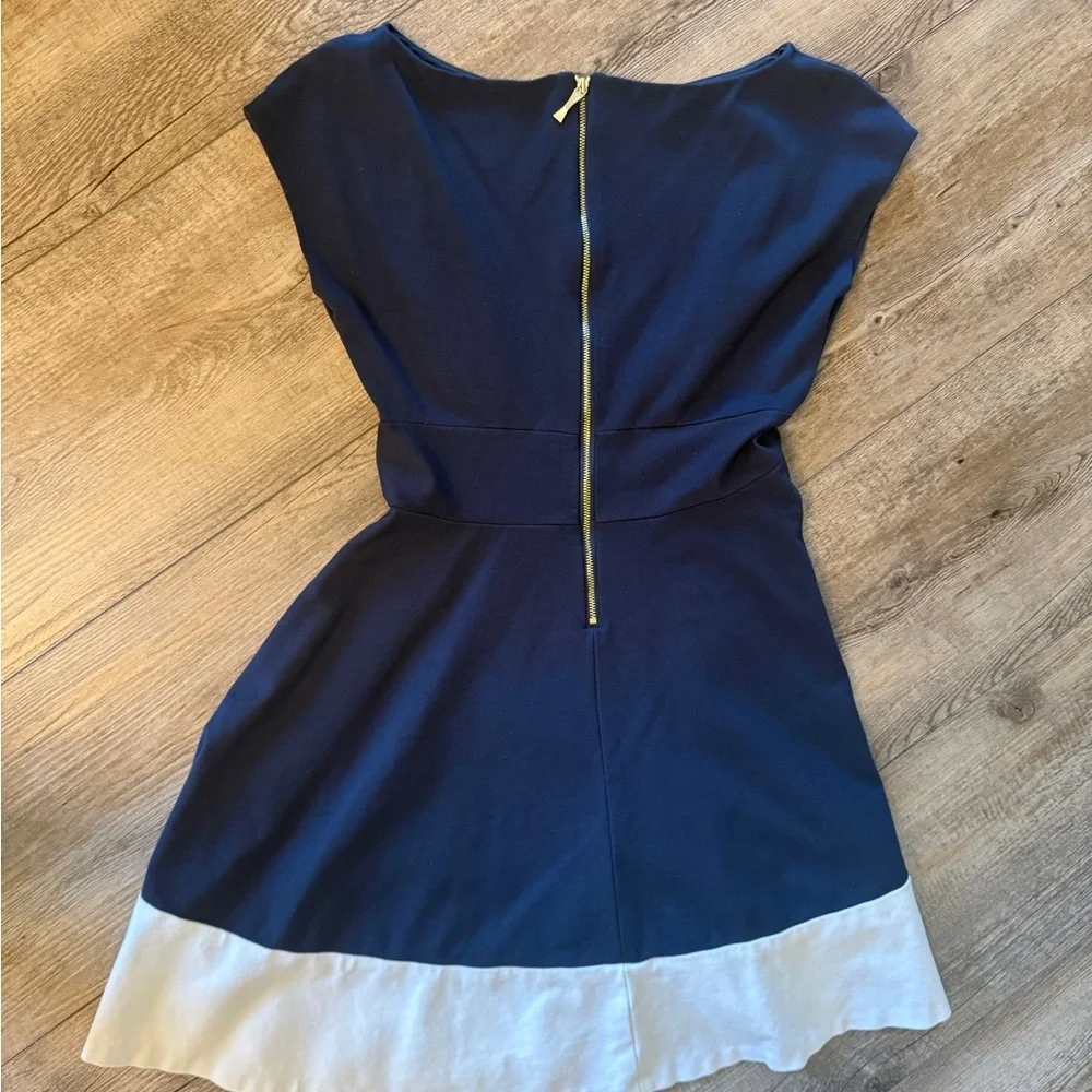 Kate Spade | Colorblock Ponte Fiorella Fit and Flare Dress